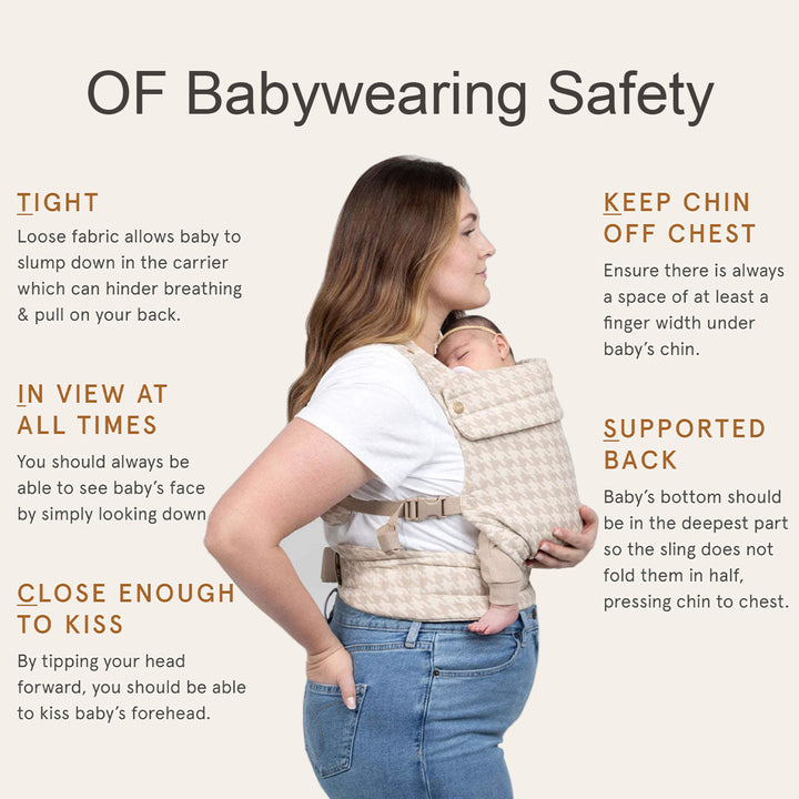 Baby Carrier Ergonomic Cozy and Lightweight Carrier Enhanced Lumbar Support Baby Sling Carrier Bag Wrap Sling Cpc Certification